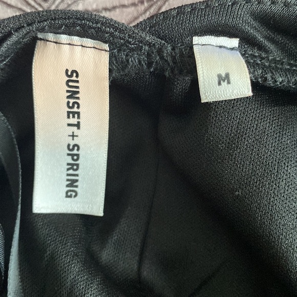 Sunset+Spring Black Mini Dress - Picture 5 of 7